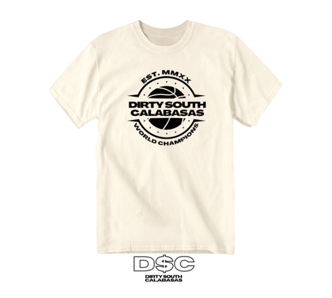 D$C “WORLD CHAMPIONS” TEE (CRÈME)