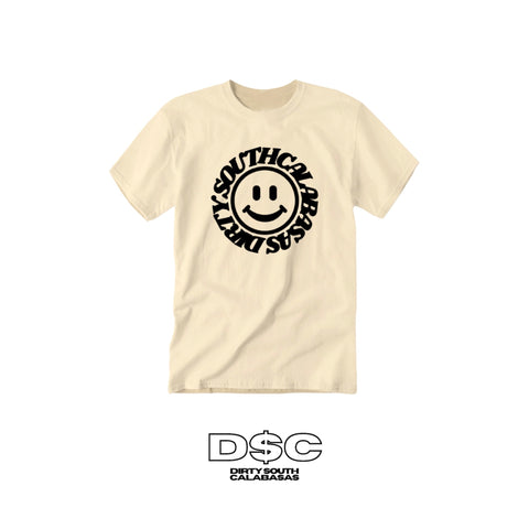 D$C “HAPPY PLACE” Tee (CREMÈ DE LA CREMÈ)